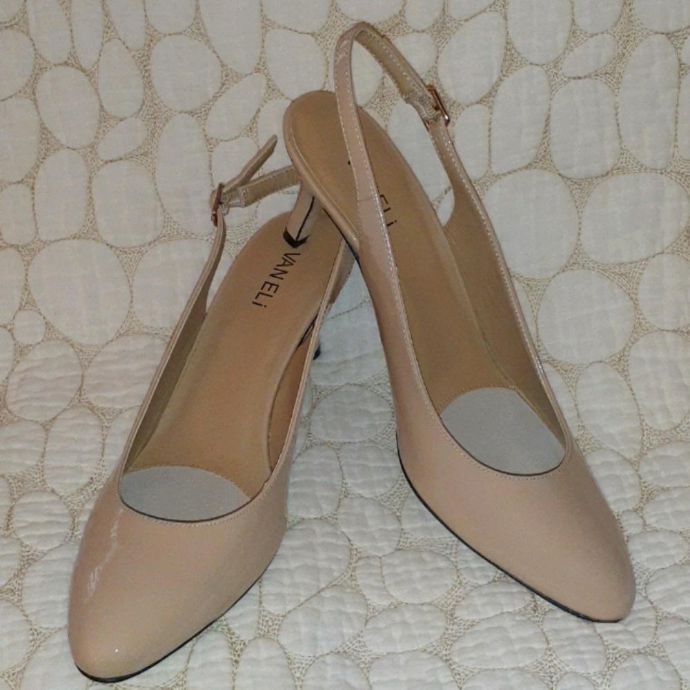 Van Eli slingback stiletto pumps